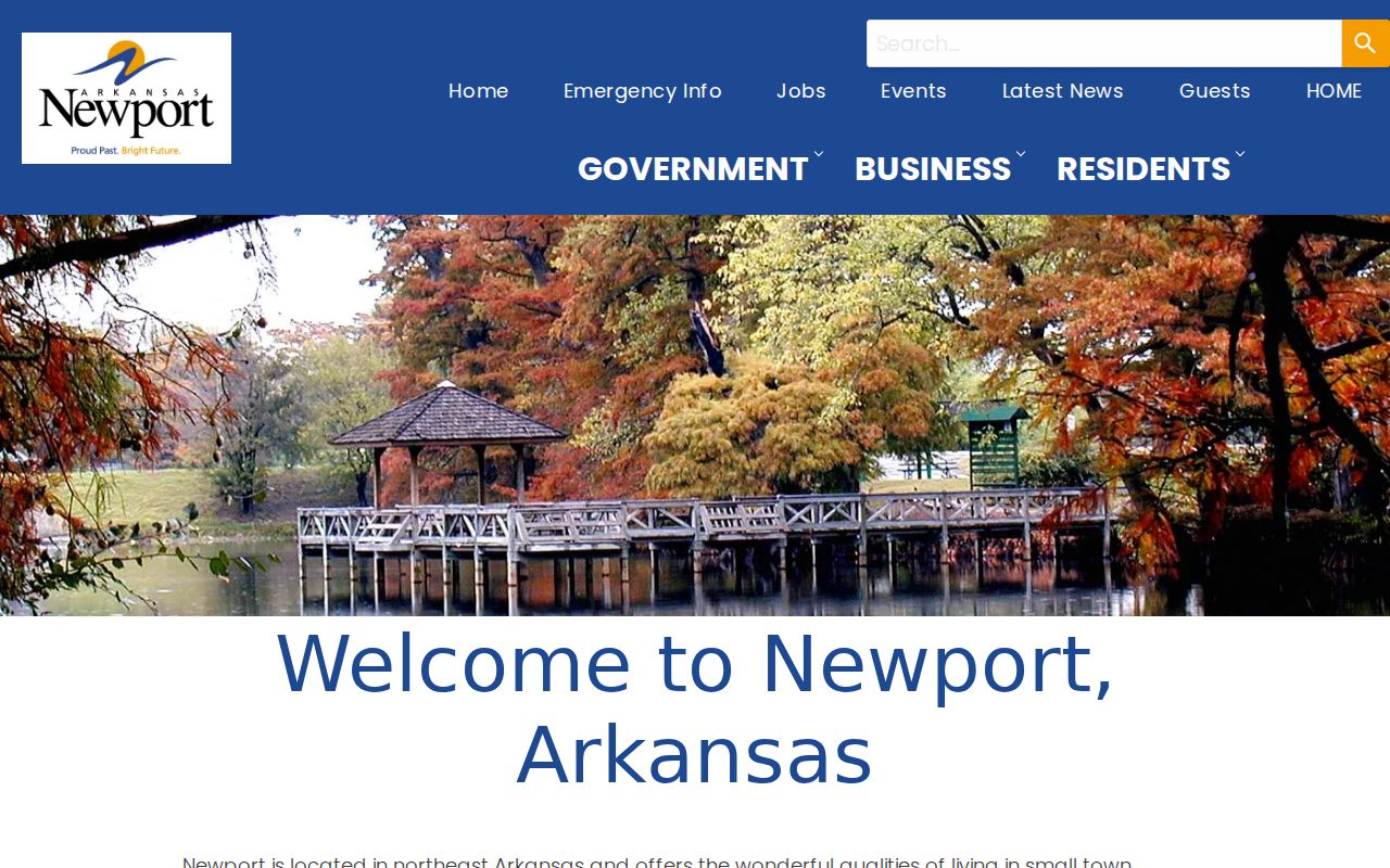 Official City of Newport page with police and municipal court contacts