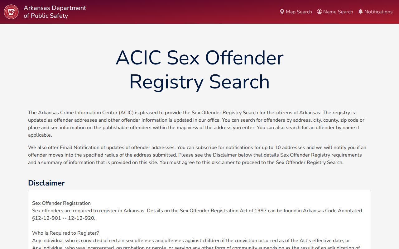 Jackson County criminal history sex offender registry search